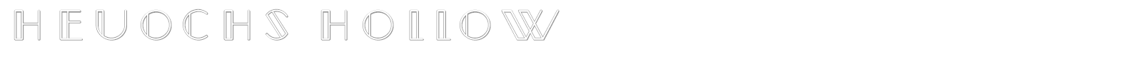Heuochs font preview